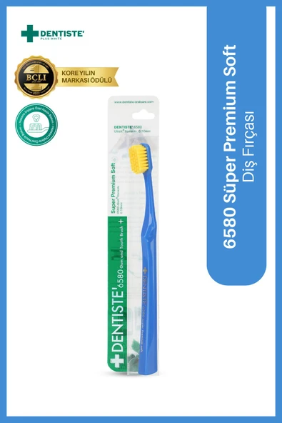 Dentiste 6580 Super Premium Soft Diş Fırçası & Mavi &