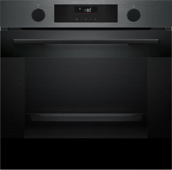 Bosch HUA736EG0T Black Inox Ankastre Fırın