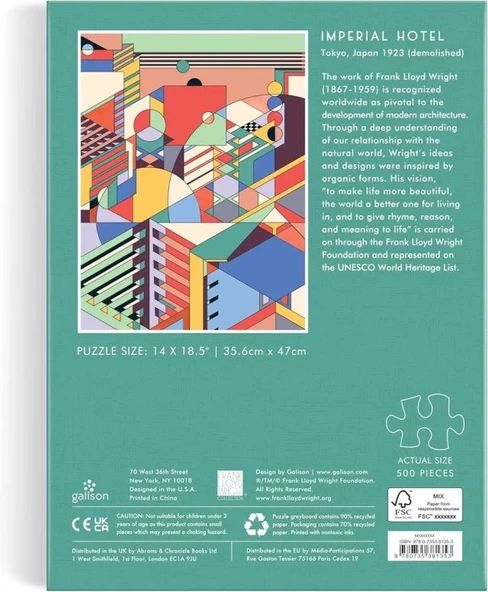 Galison 1000 Parçalı Puzzle - 6