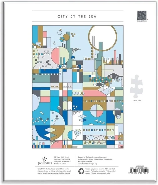 Galison 1000 Parçalı Puzzle - 10