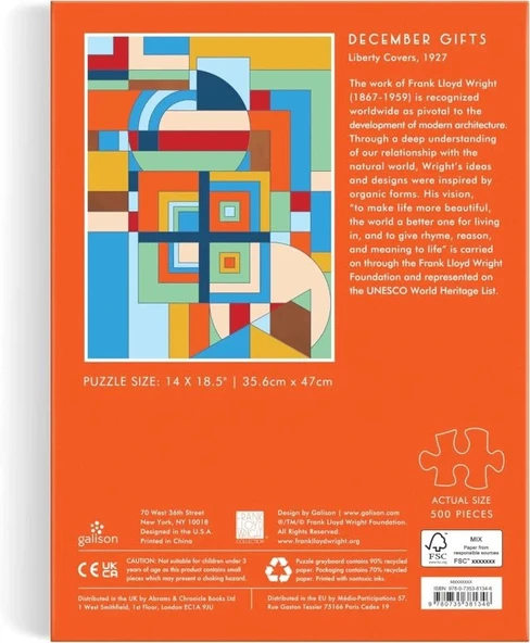 Galison 1000 Parçalı Puzzle - 6