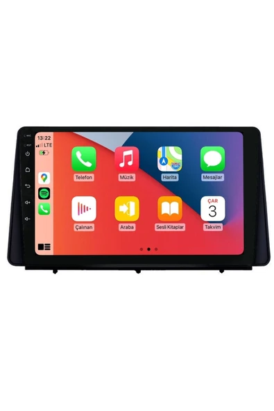 Lovion Lnv-664 Serisi QLED Ekran Ford Focus 5 6GB Ram 64GB Hafıza Multimedya Teyp
