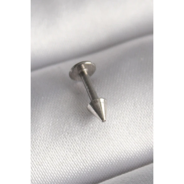 316l Çelik Gümüş Renk Çivi Model Piercing - Tj-pr1370 Tg-53-vice/(1395) 2418 ürün görseli 1