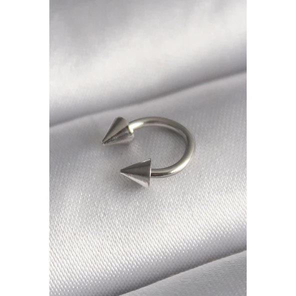 316l Çelik Gümüş Renk Halka Çivi Model Kadın Piercing - Tj-pr1366 Tg-53-vice/(1395) 2415 ürün görseli 1