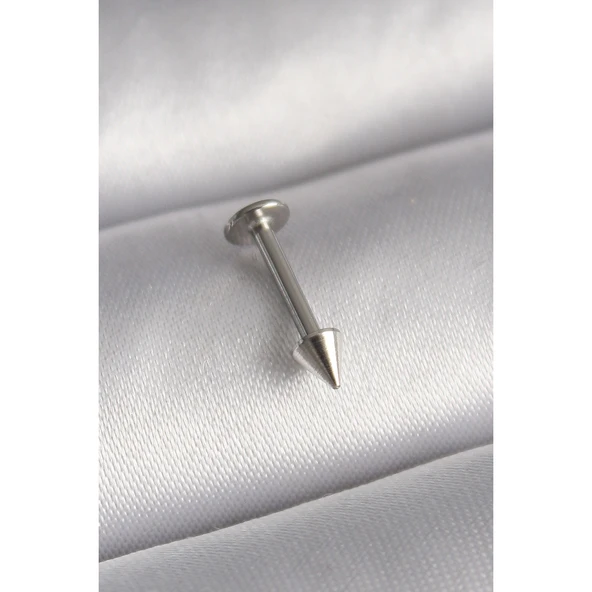 316l Çelik Gümüş Renk Çivi Model Piercing - Tj-pr1373