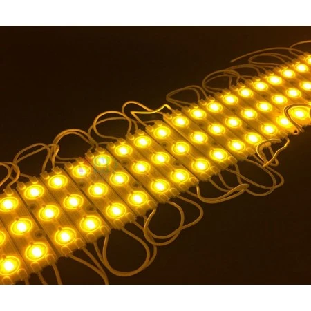 20 Adet 5 Watt AMBER Işık IP65 Modül Led, 10 Adet Magnetli, Çok Kaliteli AMBER Işık Modül Led ürün görseli 1