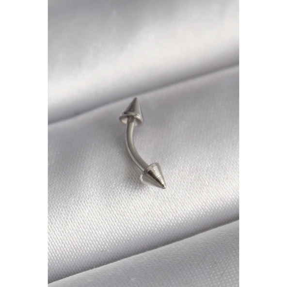 316l Çelik Gümüş Renk Çivi Model Piercing - Tj-pr1362