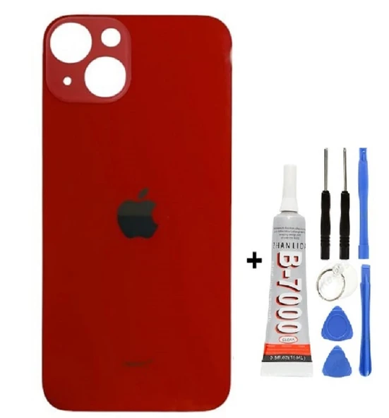 İphone 14 Arka Kapak Cam +Yapıştırıcı B700 + Tamir Seti - Resim 4
