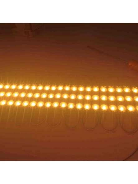 20 Adet 5 Watt AMBER Işık IP65 Modül Led, 10 Adet Magnetli, Çok Kaliteli AMBER Işık Modül Led - Resim 5