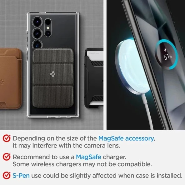 Spigen Tough Armor MagFit Samsung Galaxy S24 Ultra Kılıf - 7