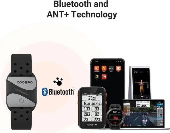 COOSPO Nabız Monitörü/Kol Bandı HW807 - 4