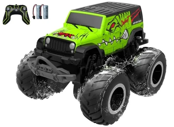 EXHOBBY Amfibi Uzaktan Kumandalı Araba 2.4GHz 1:20