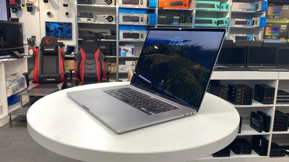 Apple Macbook Pro A2141 İ9 9880H 32Gb Ddr4 512Gb Ssd 4Gb Pro 5500M 16"2019/750-1000 D. C Laptop 2EL - Resim 3
