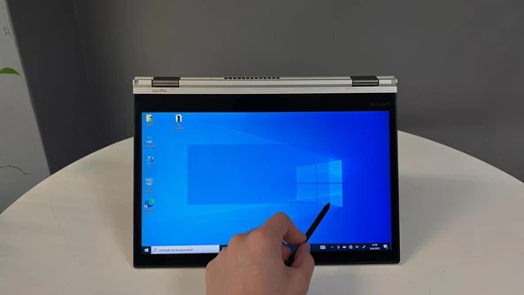 Lenovo Thınkpad Yoga 370 Notebook İ7 7500U 8Gb 256Gbm2 13.3" Fhd Ips Dokunmatik C Kalite Sılver 2.El - 5