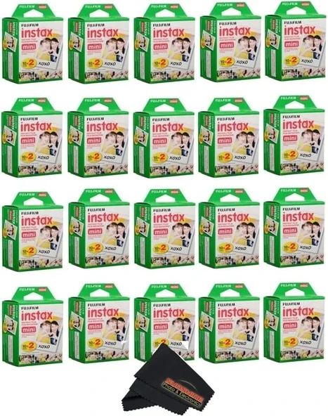 Fujifilm Instax Mini Instant Film (3 İkiz Paket, Toplam 60 Resim) - 7