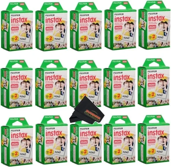 Fujifilm Instax Mini Instant Film (3 İkiz Paket, Toplam 60 Resim) - 7