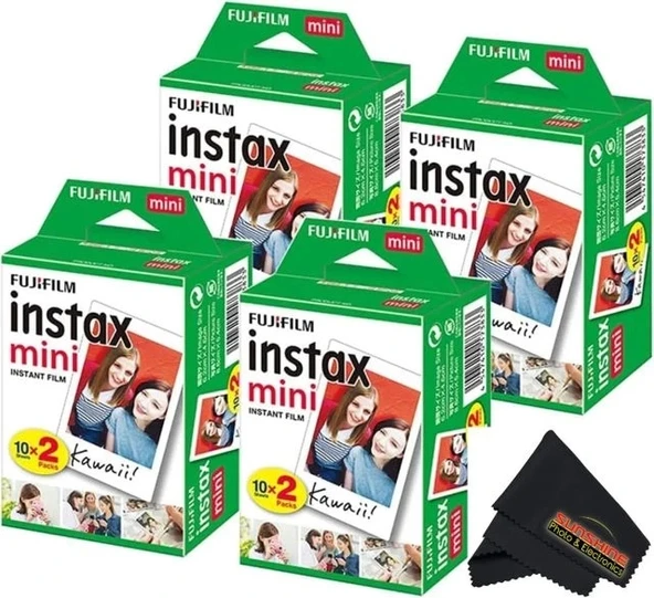 Fujifilm Instax Mini Instant Film (3 İkiz Paket, Toplam 60 Resim) - 7