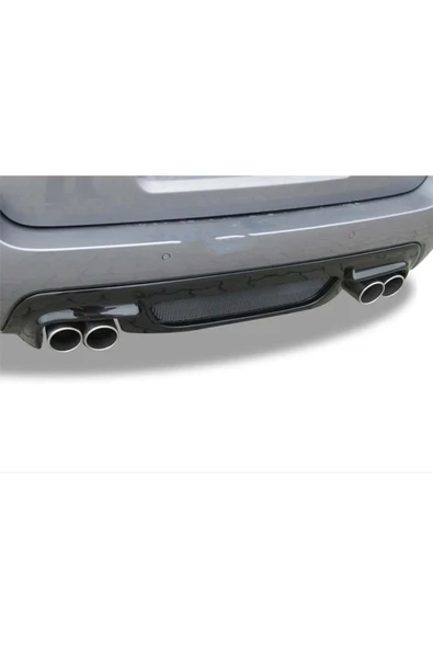 AYDİZAYN Bmw E60 - M5 - Rieger - Difüzör (Sağ Sol Çift Çıkış) Piano Black Vakum (2003-2010) - 2