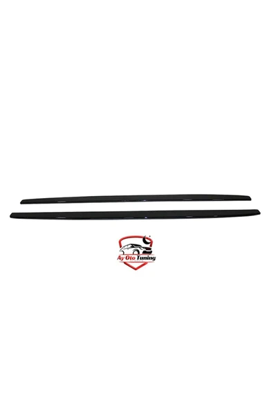 AYDİZAYN Bmw G30 5 Series  Marşpiyel Alt Çıtası Piano Black - 2