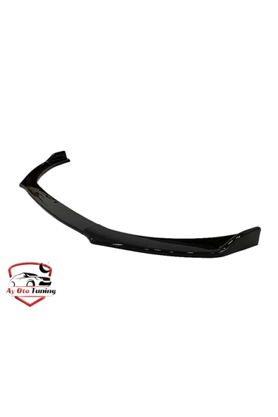 AYDİZAYN Renault Megane 4 3 Parça Ön Lip Piano Black 2016+ Piano Black - 2
