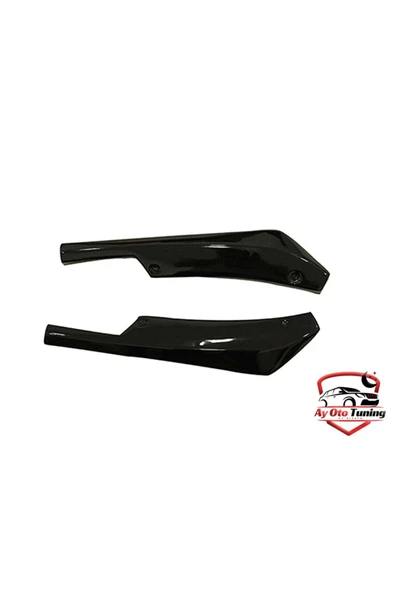 AYDİZAYN Universal Arka Köşe Flap Piano Black - 2