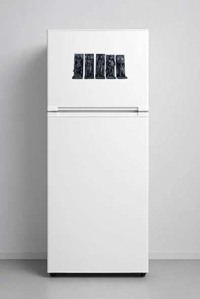 AYDİZAYN Polyester Antik Yunan Tanrıları 5'li Magnet Set - 2