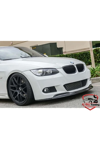 AYDİZAYN Bmw E92-93 CSL M Technic Uyumlu Ön Lip Piano Black 2007-2009 - 2