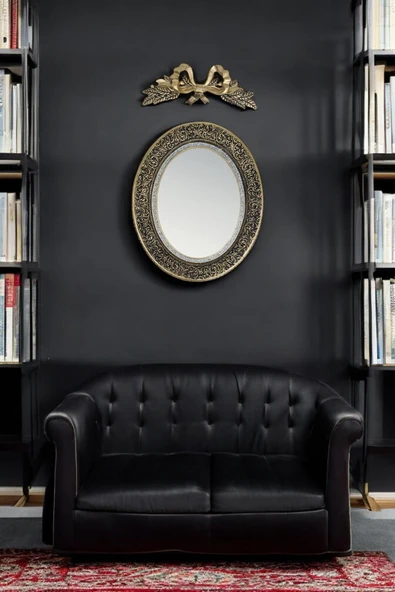 AYDİZAYN Dekoratif Ayna ve Polyester Fiyonk