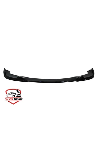 AYDİZAYN Bmw E60 - M Technic - Hamann - Flaplı Ön Tampon Ön Lip - Piano Black Vakum (2003-2010) - 2
