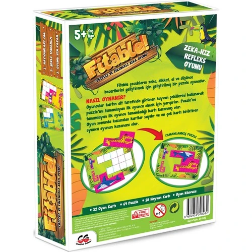 Creative Games Fitable Eğitici Eğlenceli Zeka Oyunu - 3