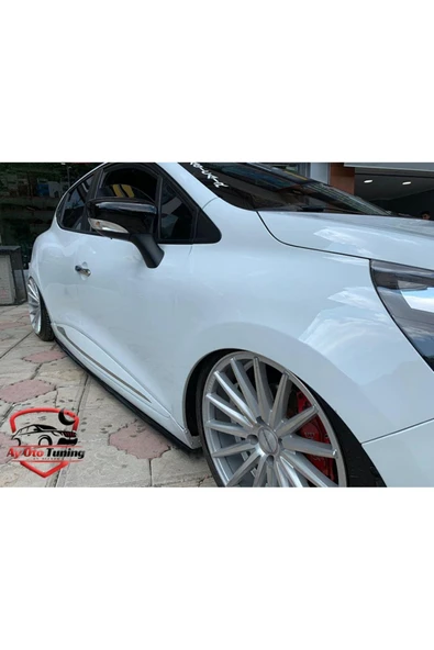 AYDİZAYN Renault Clio 4 RS Marşpiyel Çıtası 2012-2019 Piano Black