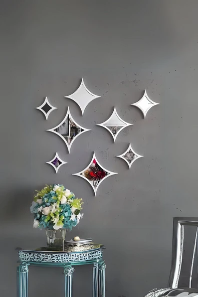 AYDİZAYN Dekoratif Yıldız Aynalar