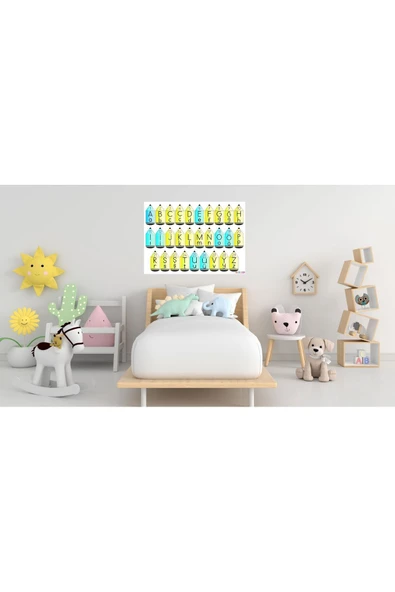 Ti PlayAlfabe 3. ve 4. Sınıf Cetveli 50x70 cm Karton 01 - 1