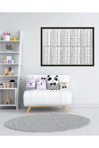 Ti PlayÇARPIM TABLOSU 02 KARTON 70x50 cm - 1