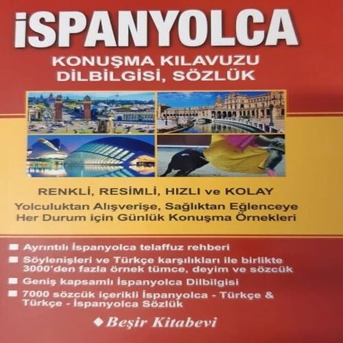 İspanyolca Konuşma Kılavuzu Dil Bilgisi Sözlük ürün görseli