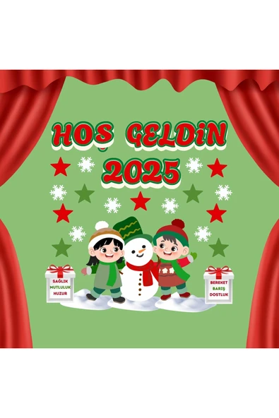 Ti PlayHOŞ GELDİN 2025 OKUL PANO SÜSÜ - 2