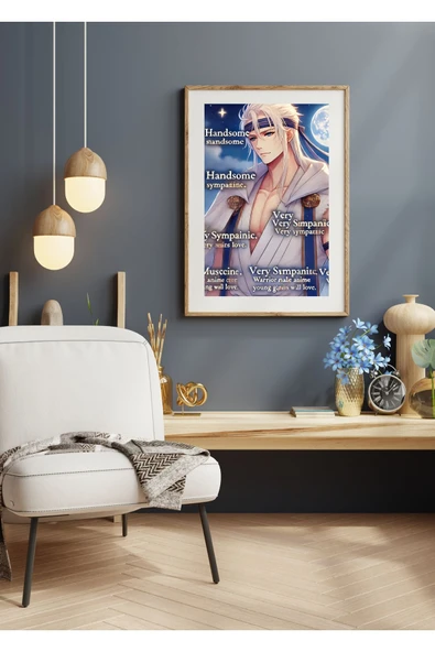 Ti PlayTİ-PLAY ZAKA ANİME SERİES JAX AS262 30X50 ÇERÇEVESİZ KARTON POSTER UV BASKI - 1
