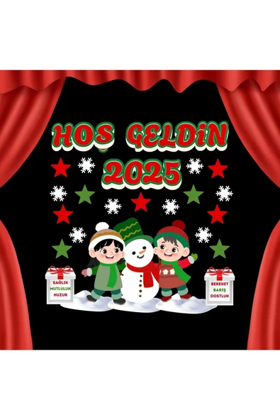 Ti PlayHOŞ GELDİN 2025 OKUL PANO SÜSÜ