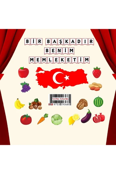 Ti PlayTUTUM VE YERLİ MALI HAFTASI OKUL PANO SÜSÜ (Bir Başkadır Benim Memleketim) - 2