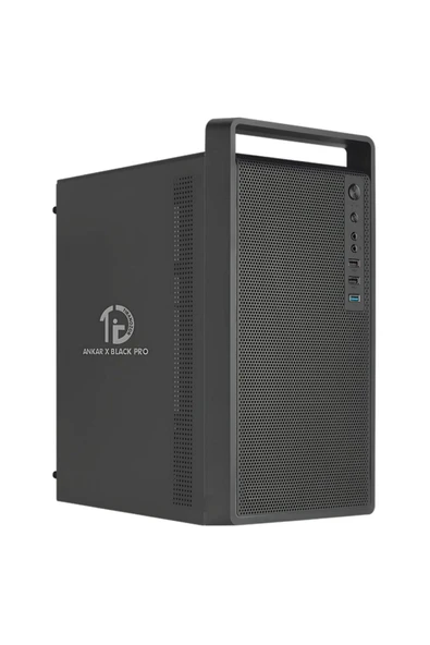 TiranozorANKAR BLACK X PRO I3-12100 16GB DDR4 512GB M.2 SSD 4GB GTX 1650 W11P + OFFICE 2021 350W - 1