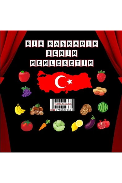 Ti PlayTUTUM VE YERLİ MALI HAFTASI OKUL PANO SÜSÜ (Bir Başkadır Benim Memleketim)