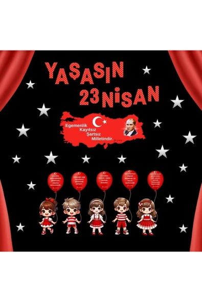 Ti PlayYAŞASIN 23 NİSAN PANO SÜSÜ - 1