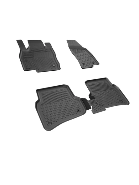 Sahler Volskwagen T-Cross 2022+ Uyumlu 4.5D Premium Havuzlu Oto Paspas ve Liner Marka 3D ÜST Bagaj Havuzu - 4