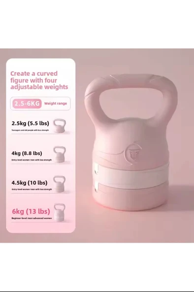 Fitness Kettlebell spor kadınlar Kettlebell erkekler Gluteal kas eğitimi dambıl Squat güç Fitness  E99