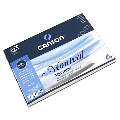 Canson Montval Suluboya Blok 18*25cm 12 Yaprak 300gr ürün görseli