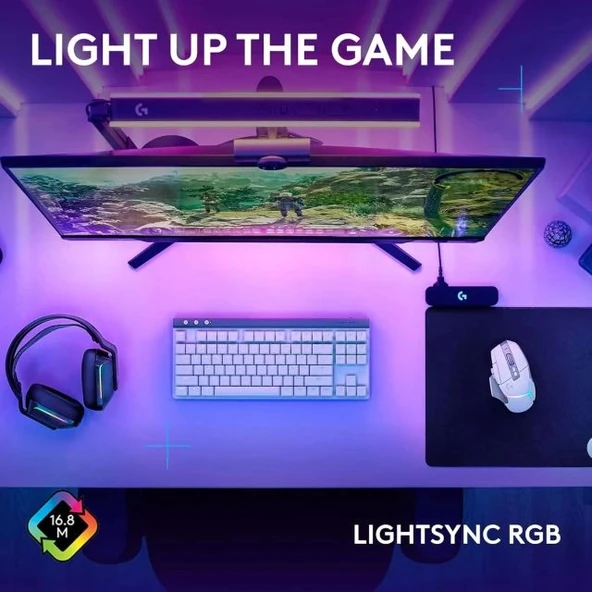 Logitech G502 X PLUS Kablosuz RGB Oyun Mouse - 3