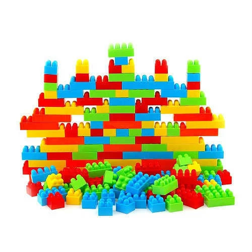 ZEKA KÜPÜ YAPI SETİ BLOK OYUN KÜPÜ Double Boy  Büyük Boy Box Kutulu Yapı Seti - 2