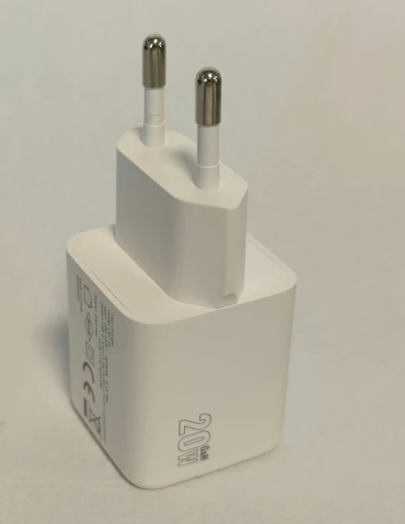 20W Mini Pd Type-C Girişli Şarj Adaptörü-Beyaz - 4