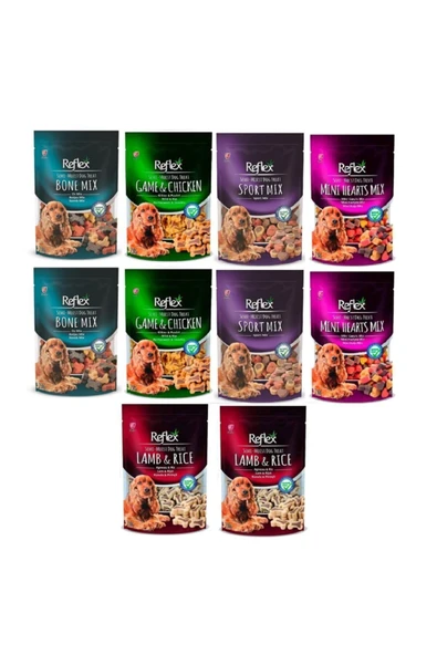 Reflex Semi-moist Süper Karışık Paket Köpek Ödülü 150 Gr (10 Adet)