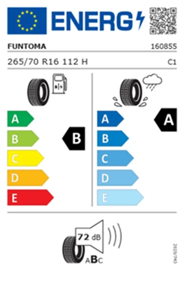 Funtoma 265/70 R16 TL 112H SUVFUN H/T SUV Yaz Lastiği (Üretim Tarihi:2025) - Resim 2
